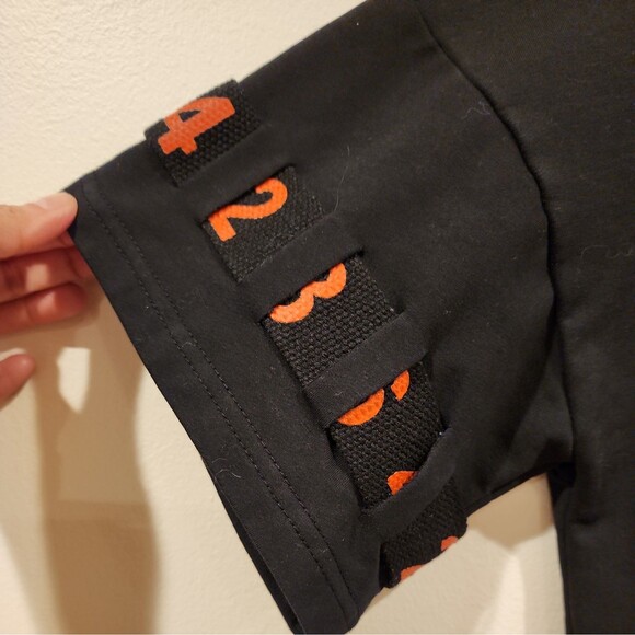 abo abbandono Sequin Embellished Tunic Shirt Dress Stitch  M/L Punk Style Fun - Picture 5 of 11